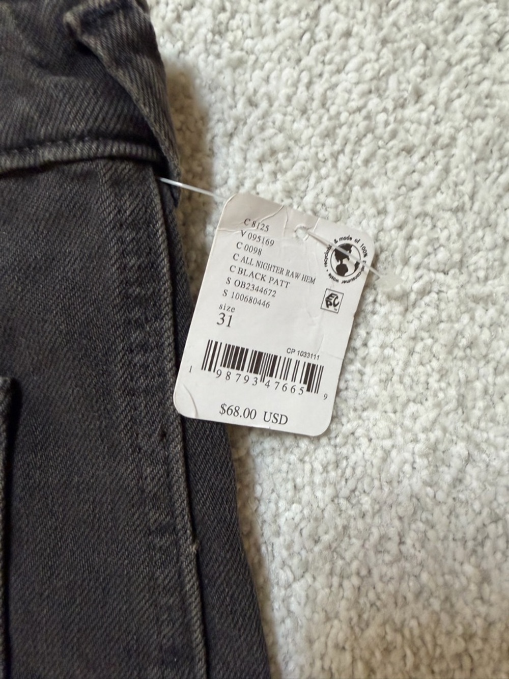 NWT- We The Free Black Shorts - Picture 2 of 5